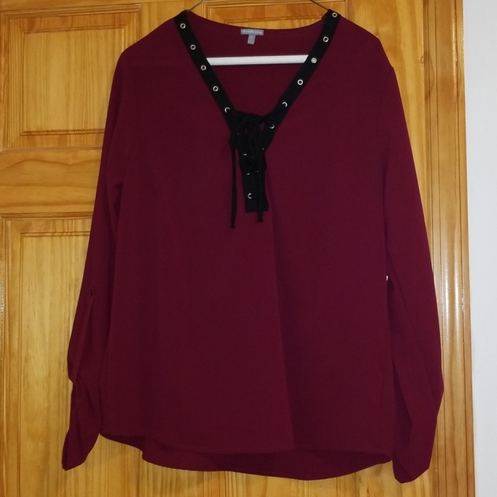 Burgundy Top